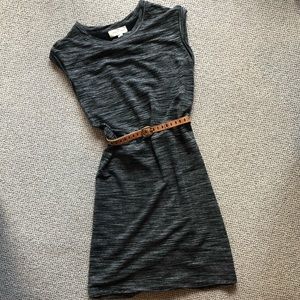 Anthropologie Cloth&Stone Gray Shift Dress